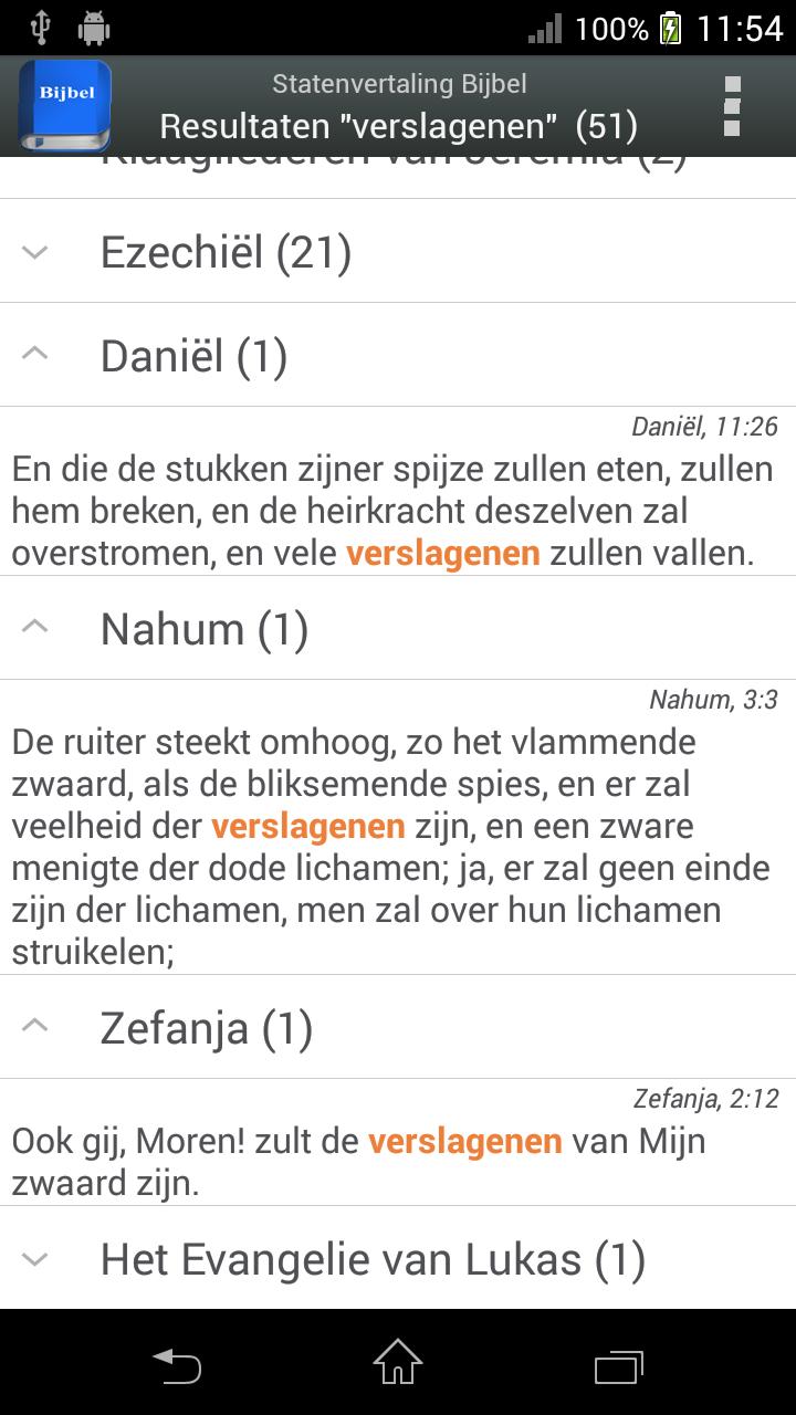 Statenvertaling Bijbel