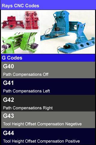 Rays CNC Codes