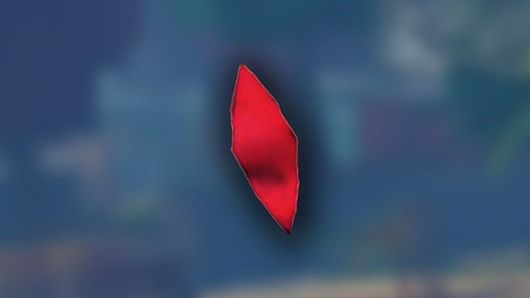 كيفية العثور على Shard Red Crystal Shard في Fisch
