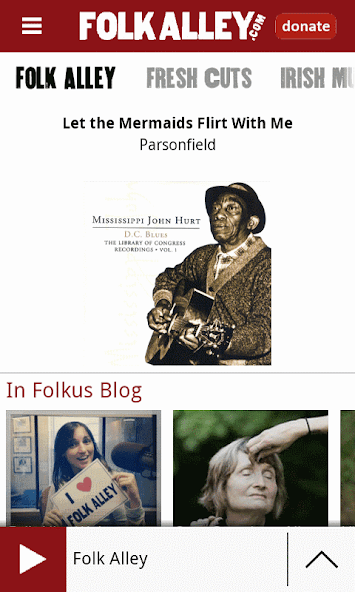 Folk Alley Player