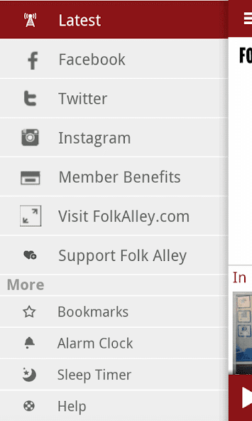 Folk Alley Player