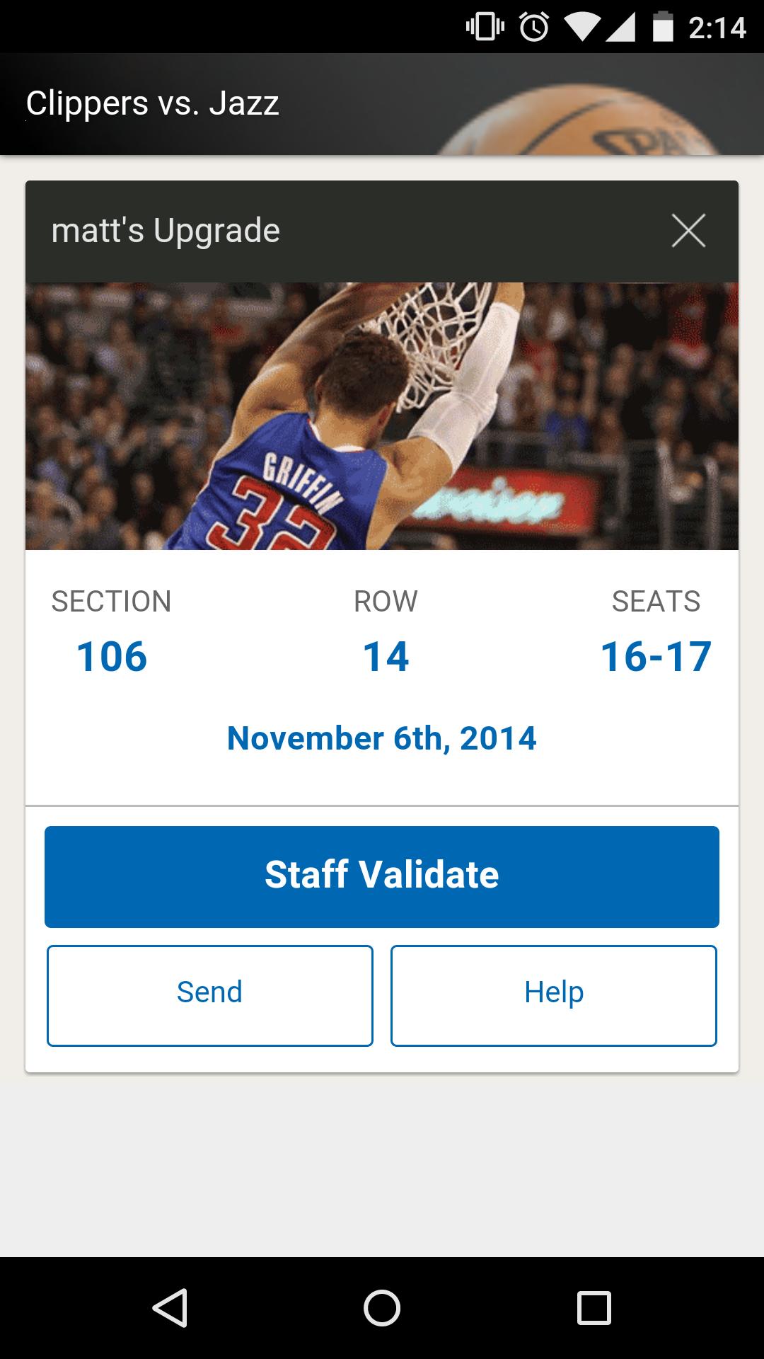 LA Clippers TicketUp