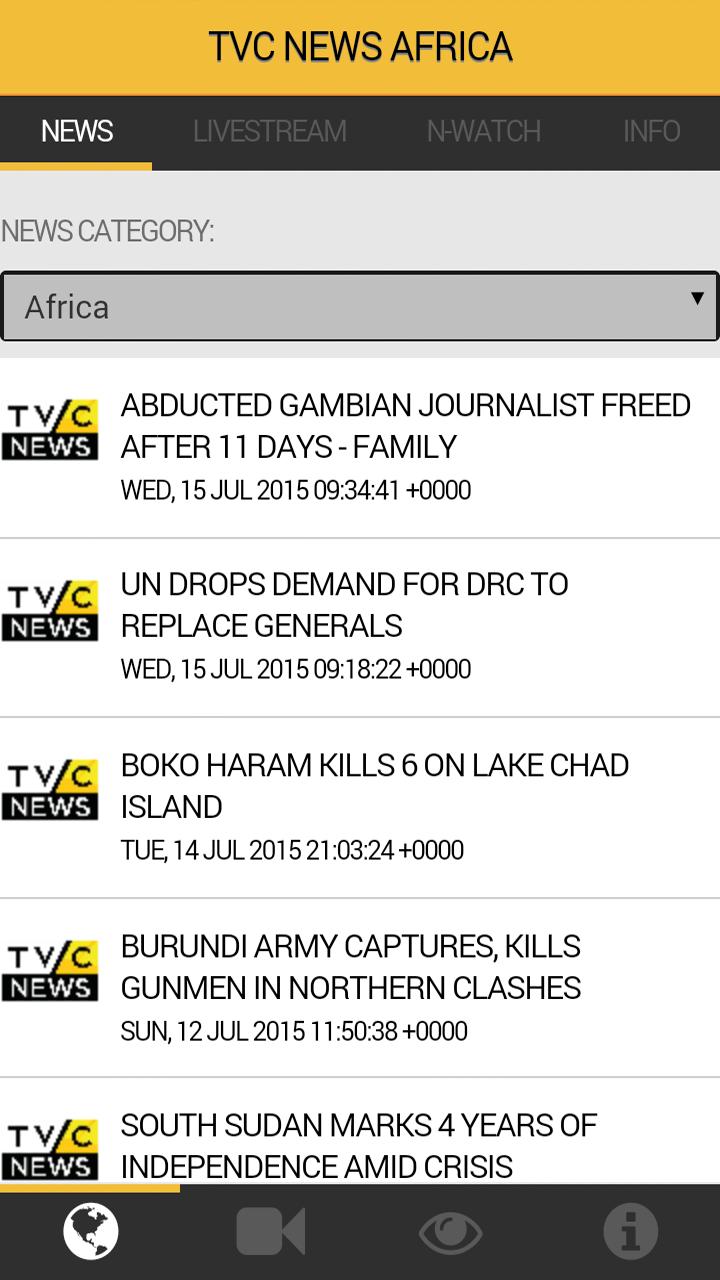 TVC NEWS