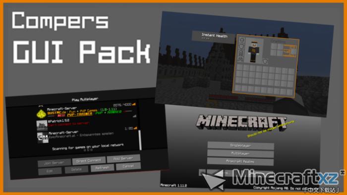 Pack de matériaux modernes COMPER's GUI Resource Pack 