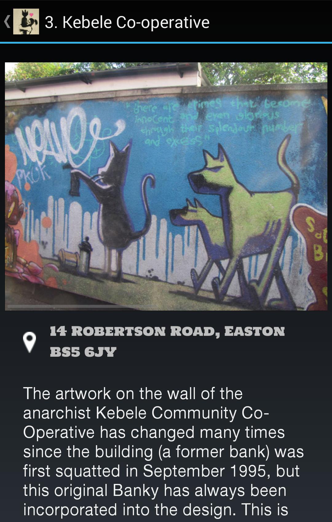 Banksy Bristol Tour