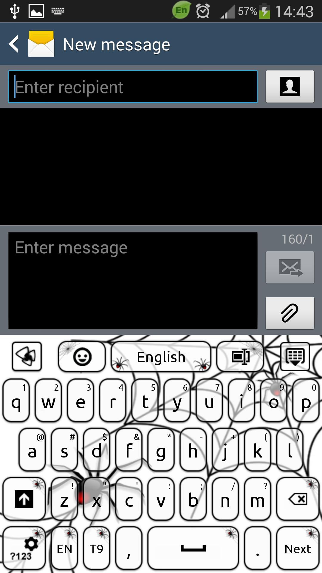 Spider Web Keyboard