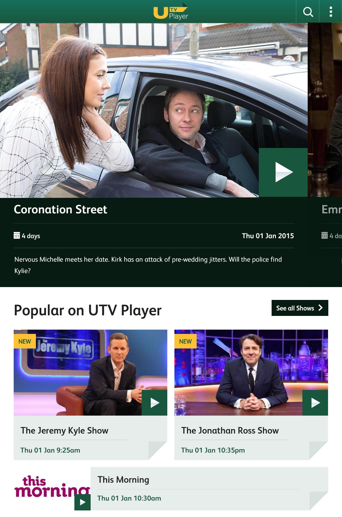 UTV Player