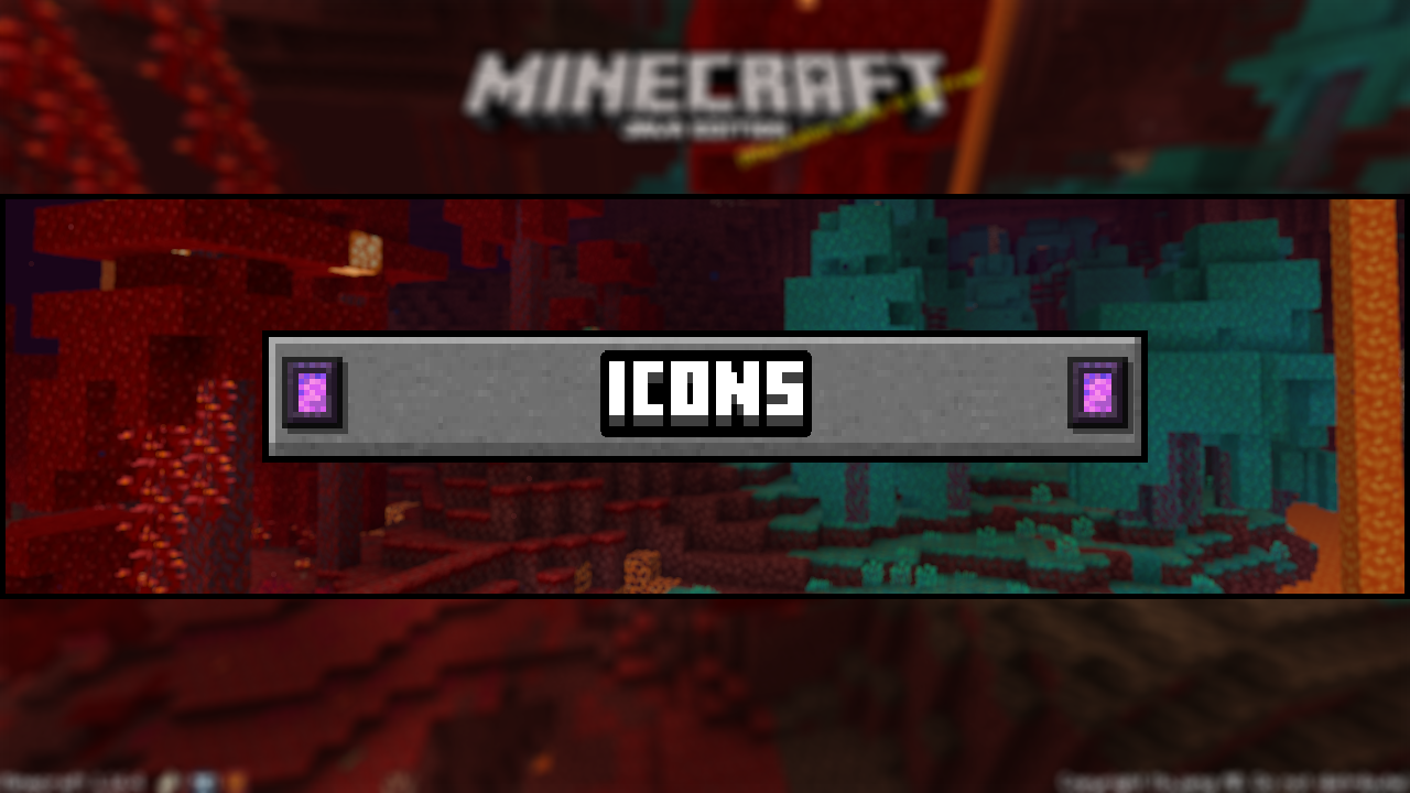 Paket Sumber Daya Ikon Minecraft