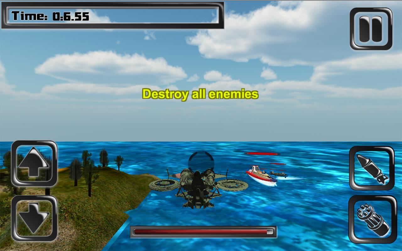 Gunship vs Warships