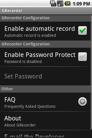 GRecorder