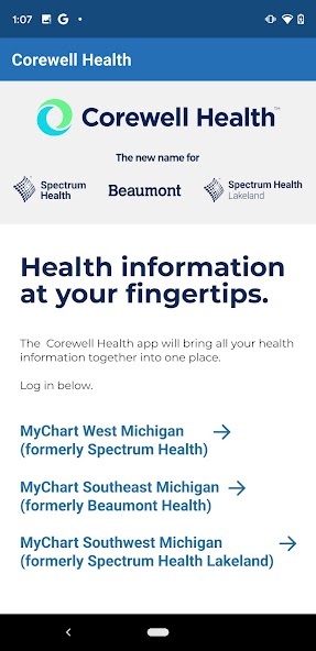 Corewell Health App