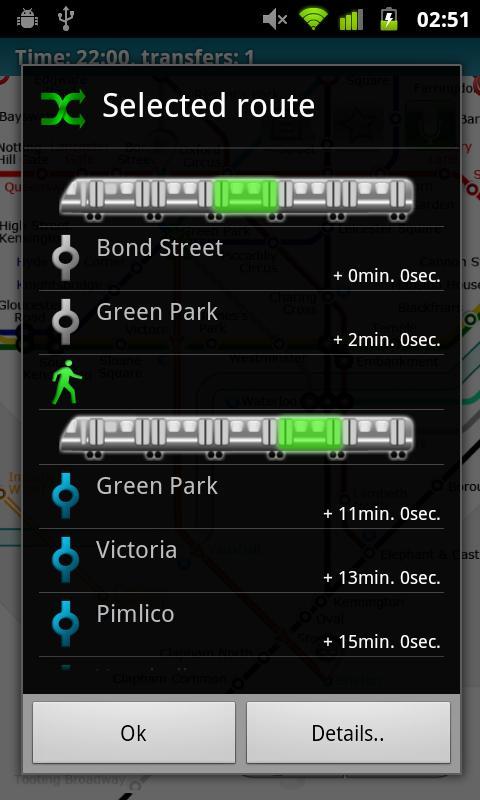 London tube (Metro 24)