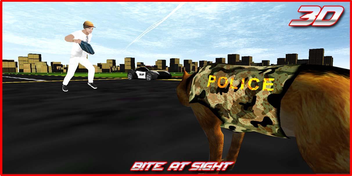 Police Dog Vs Thief