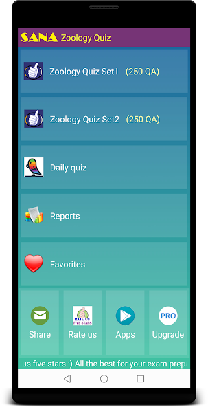 Zoology Quiz!