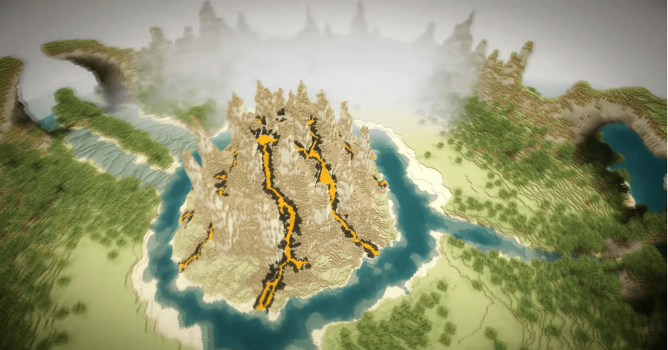 Carte des îles Eldaria Minecraft |