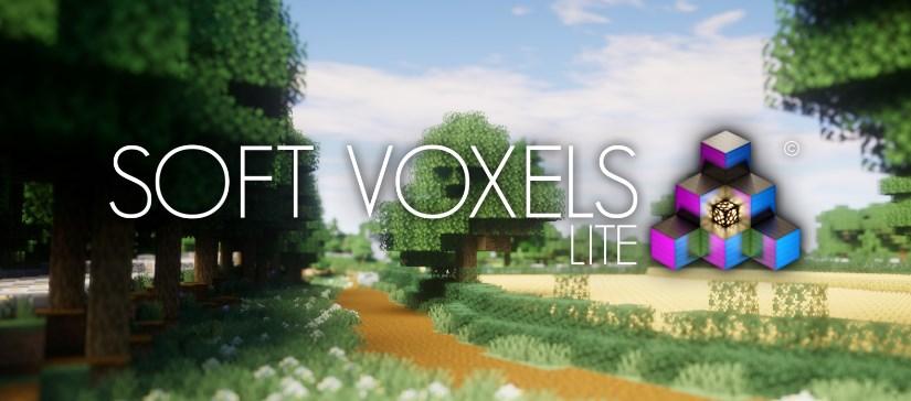 Soft Voxels Lite Light and Shadow (simple lumière et ombre douce) 1.20.1
