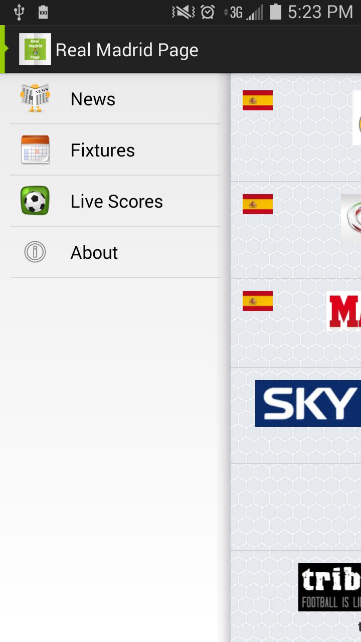 Real Madrid Page