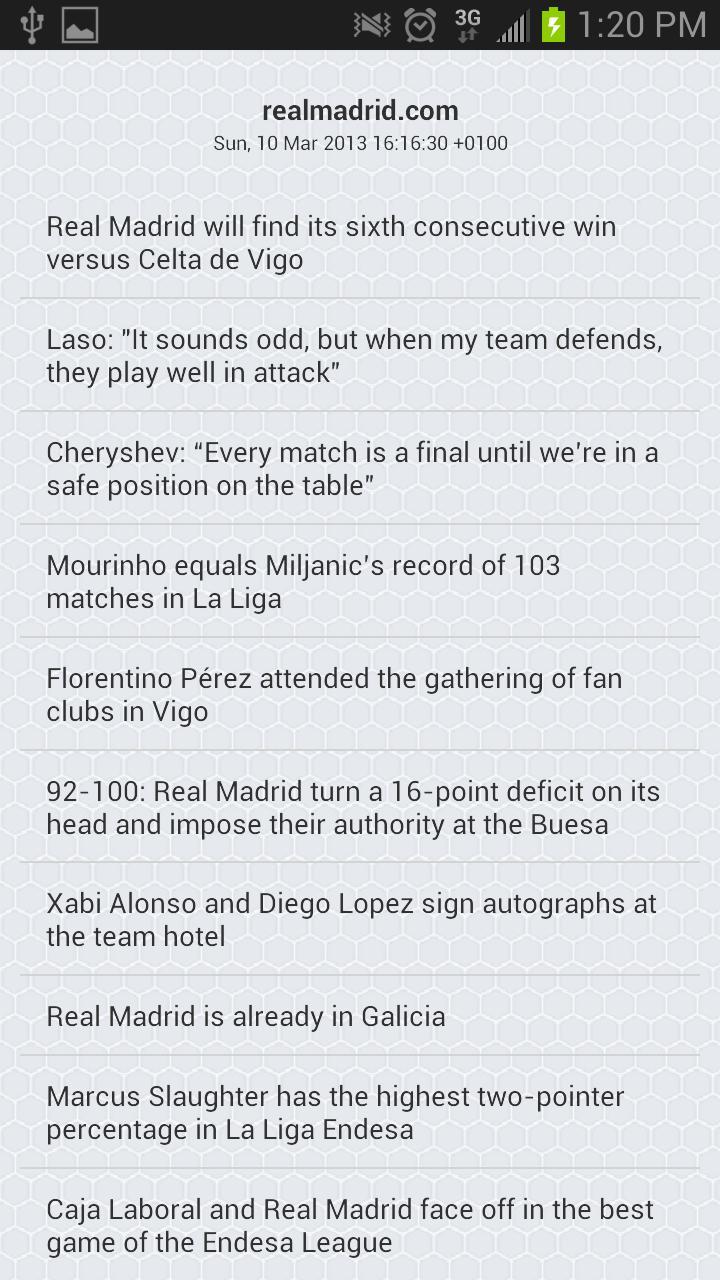Real Madrid Page