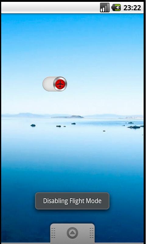Flight Mode Toggle Widget