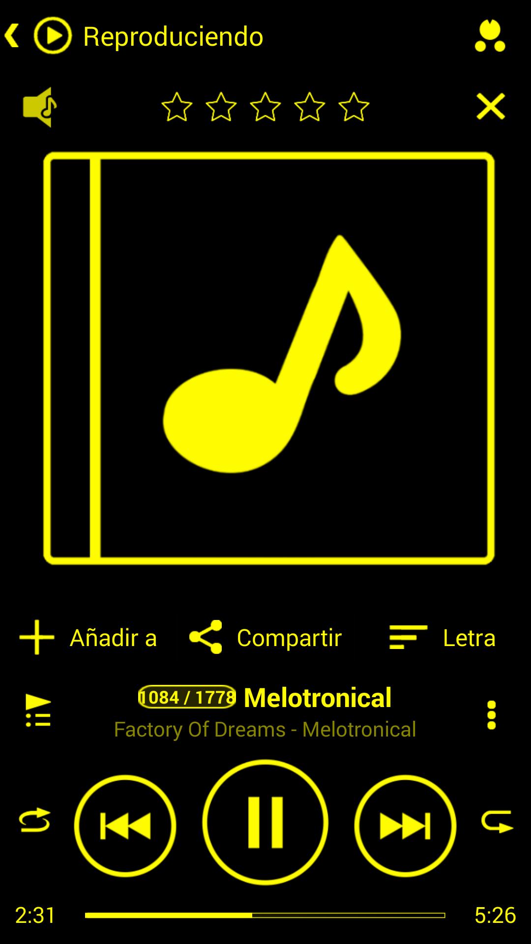 SKIN PLAYERPRO V3 NEON YELLOW