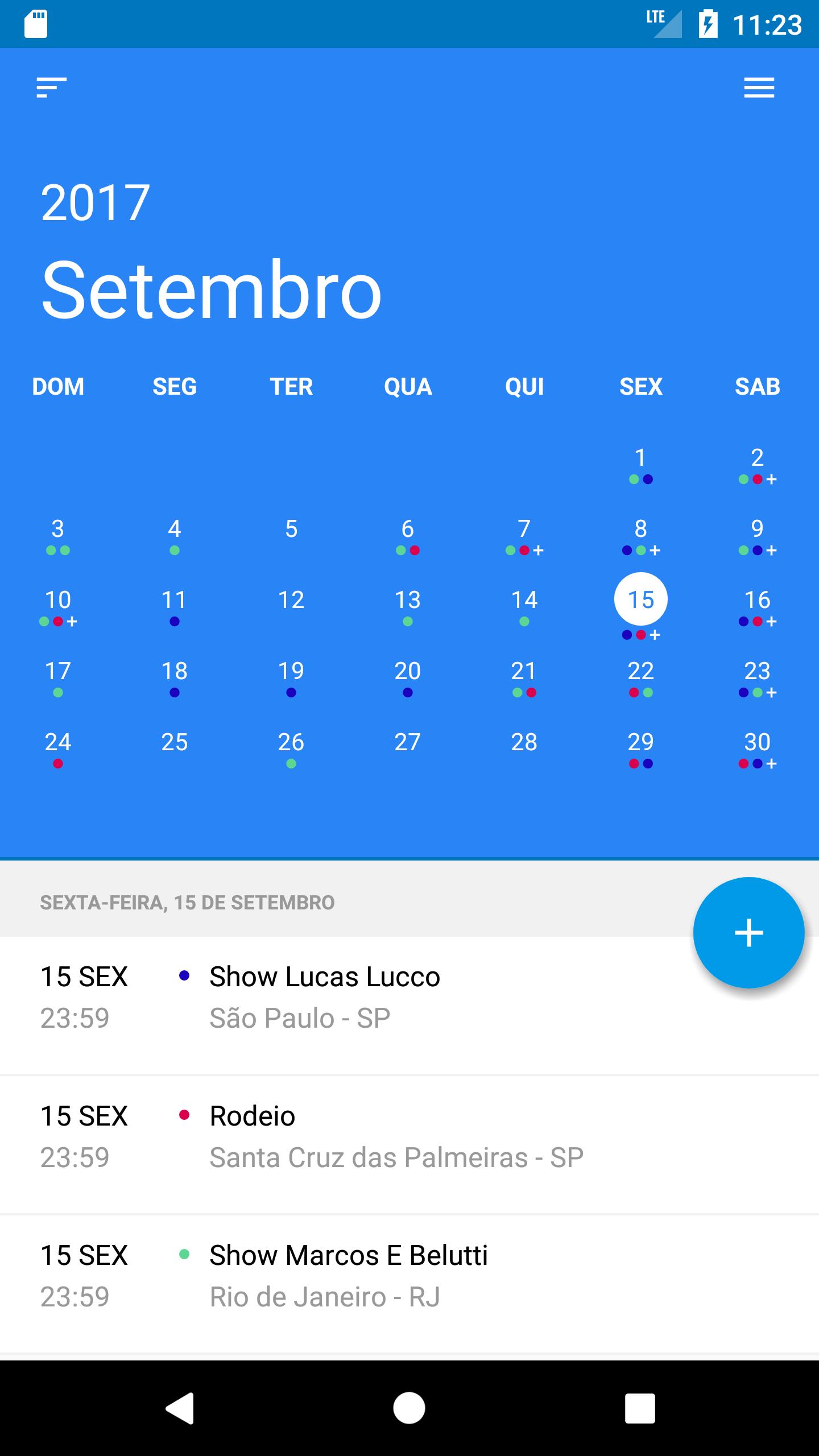 Agenda Oficial