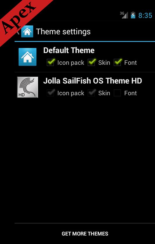 Jolla SailFish OS Theme HD