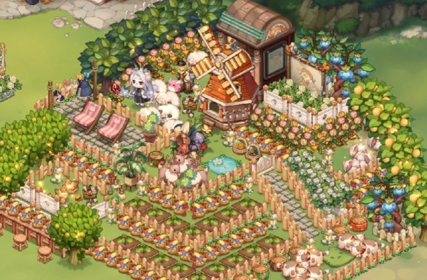 Introduction to the construction method of the Dream Country Farm in Obi Island 