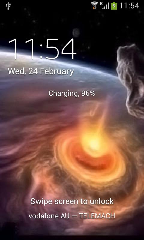 Meteorite Live Wallpaper