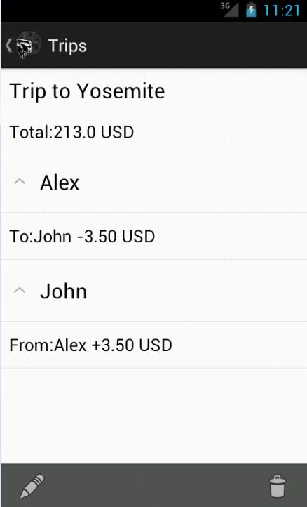 Receipt calculator