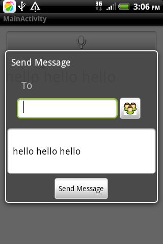 Speech To Text SMS