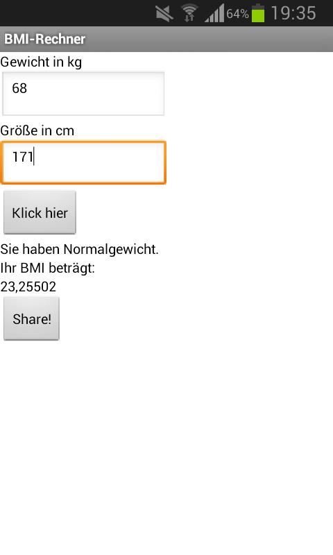 BMI-Rechner