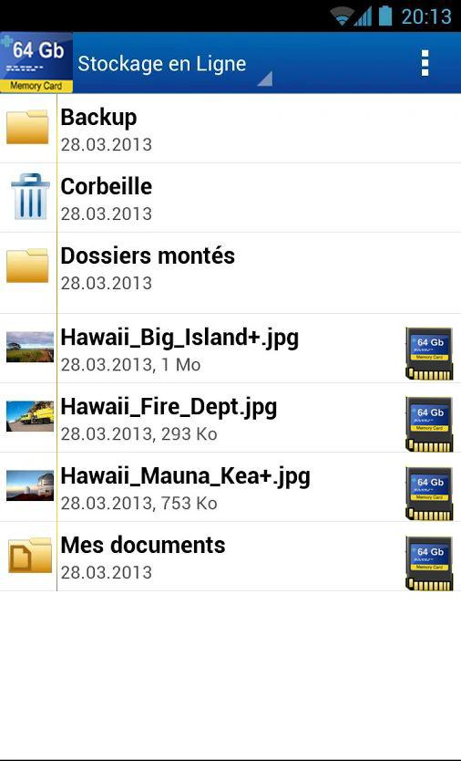 64GB Free Storage