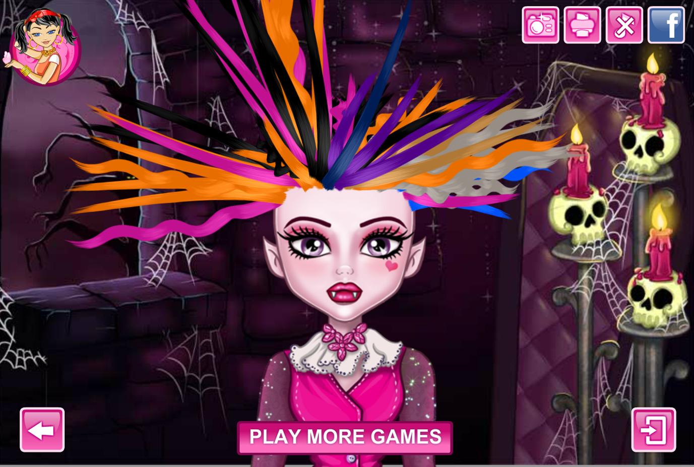 Monster Crazy Hair Salon