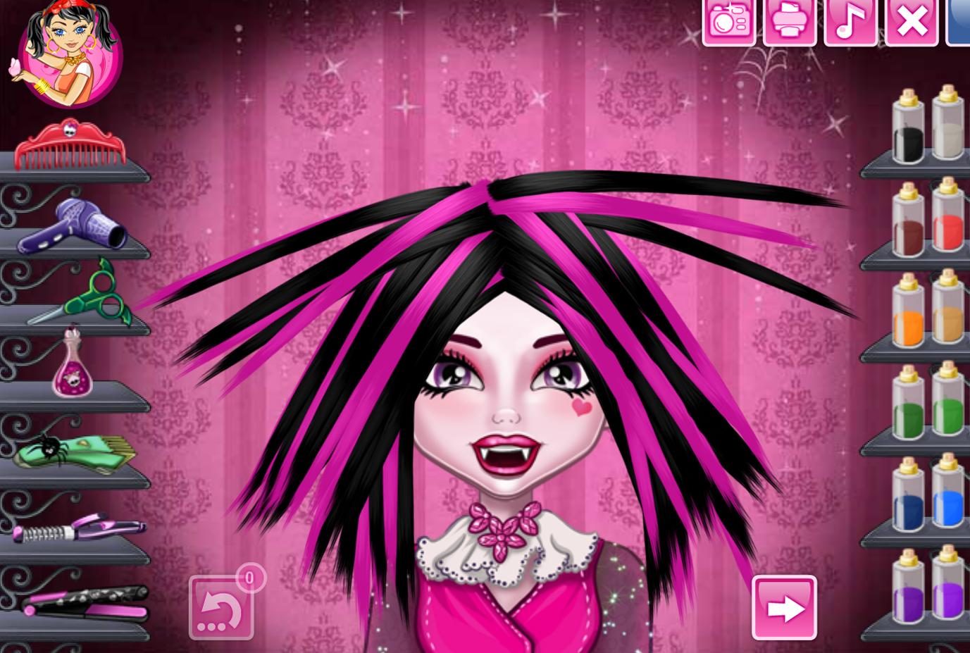 Monster Crazy Hair Salon