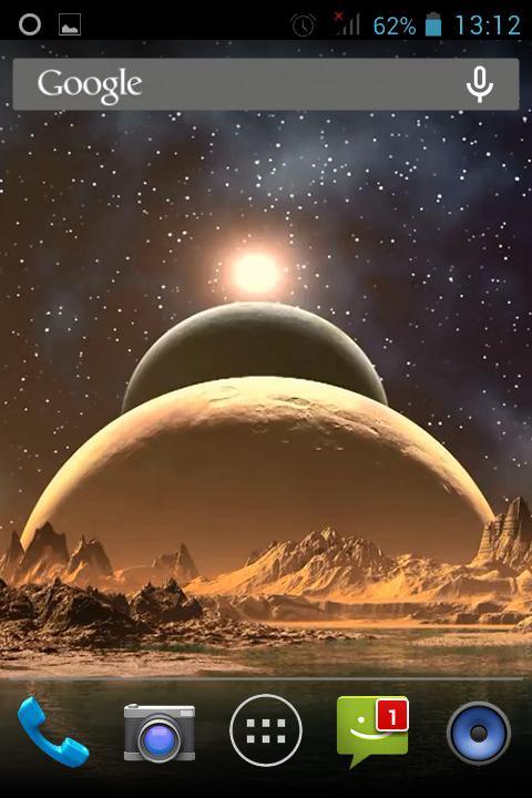 Space Mars Star LWP