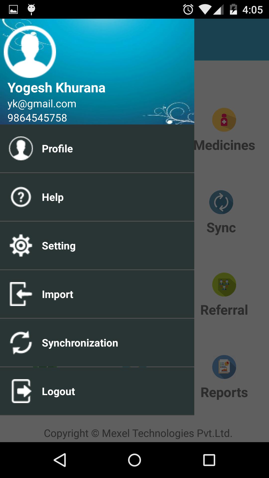 RxTAB Prescription App