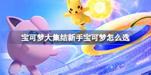 How to choose Pokémon assembled by newcomers 