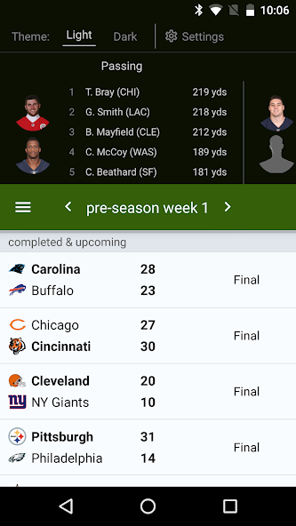 Sports Alerts - NFL edition
