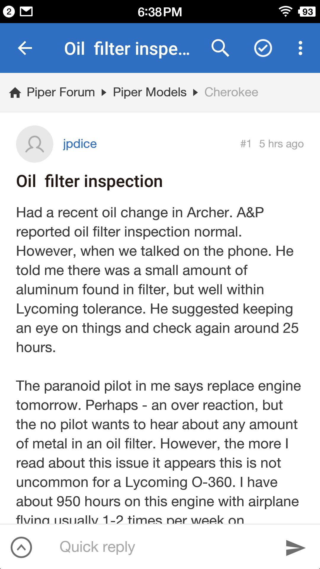 Piper Forum