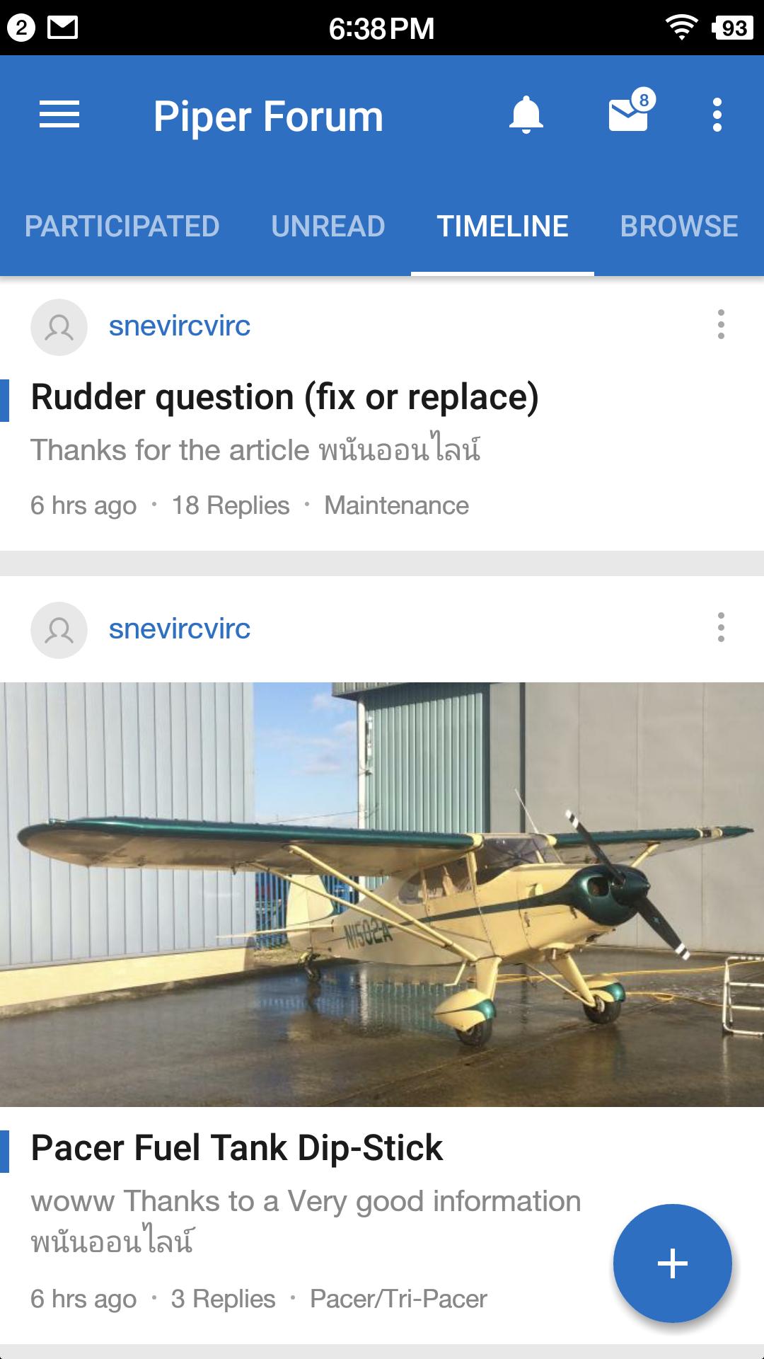 Piper Forum