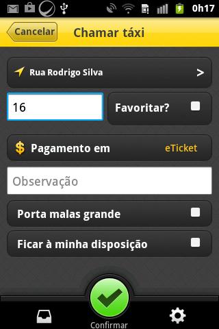 Fone Taxi Feira