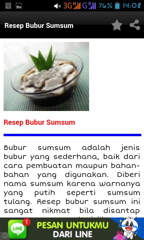 Resep Aneka Bubur