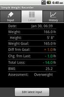 Simple Weight Recorder