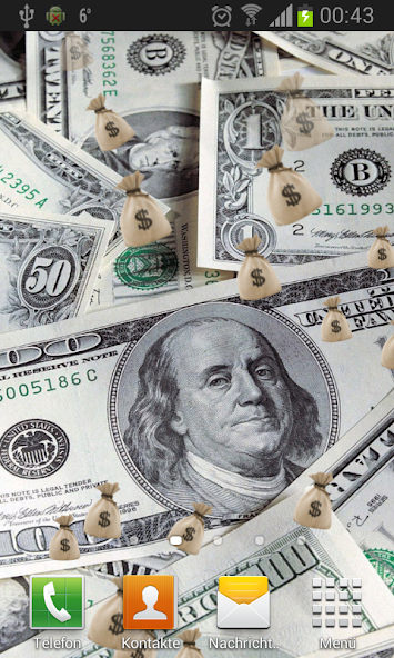 Money and gold Live wallpaper