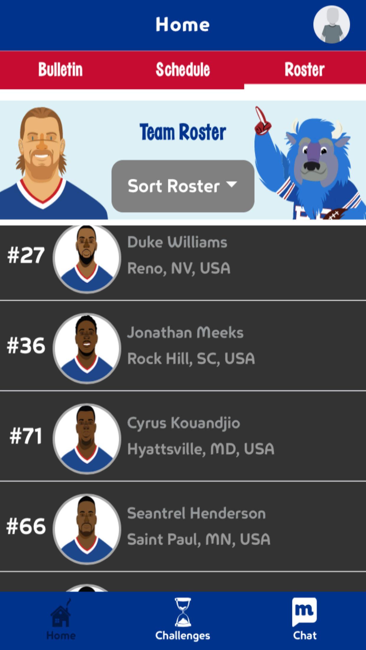 Club Buffalo Bills
