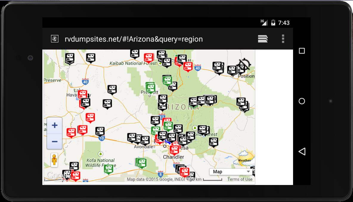 RV Dump Sites