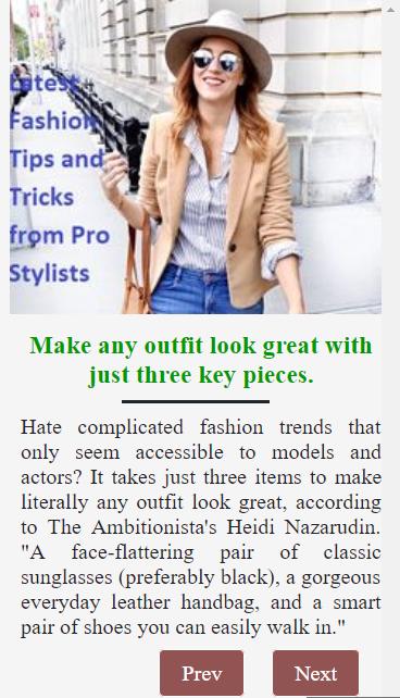 Fashion Tips