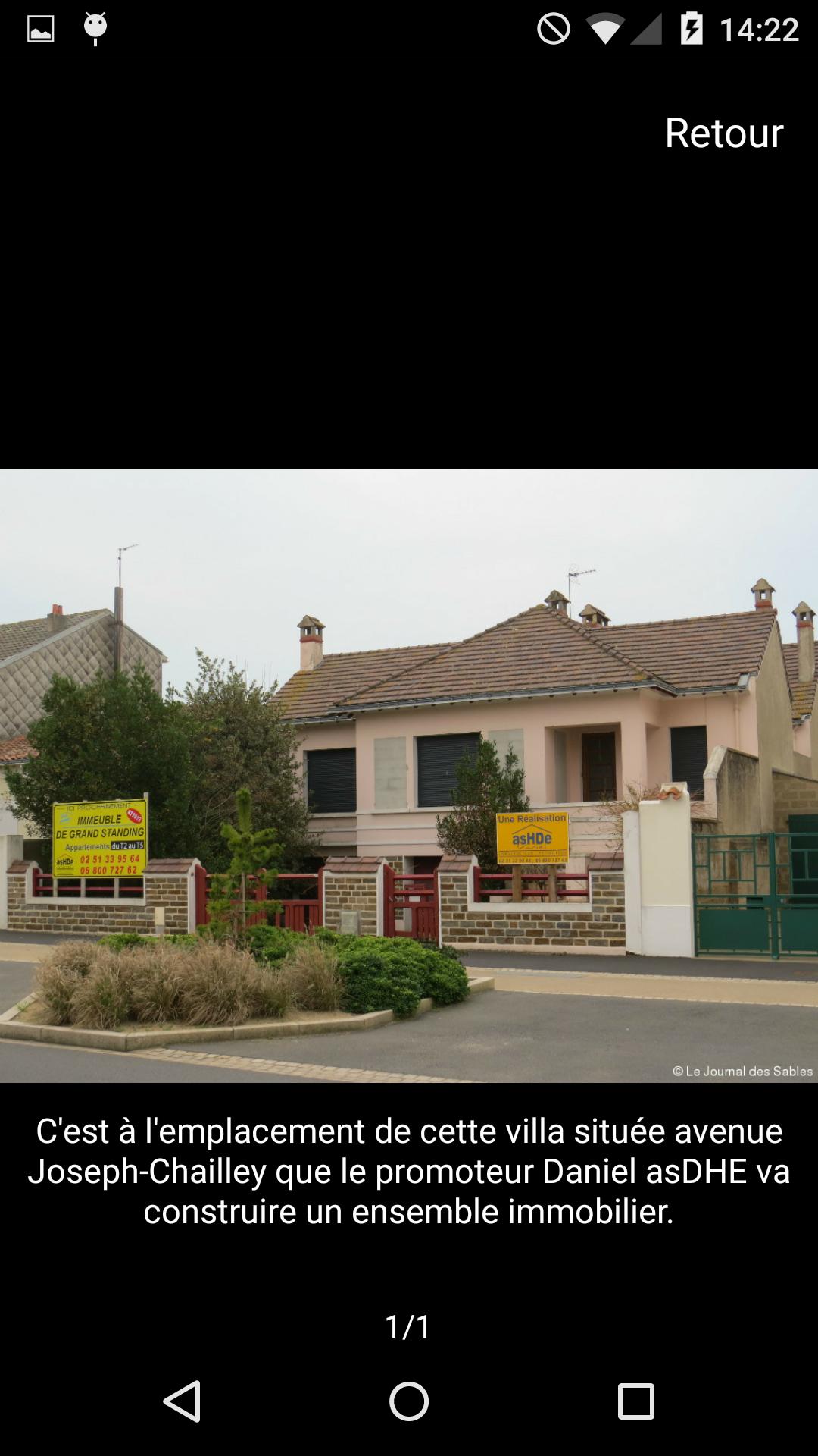 Le journal des Sables
