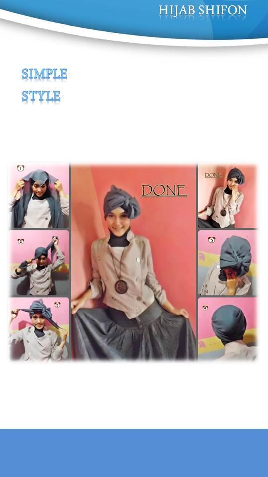 Tutorial Hijab Turban