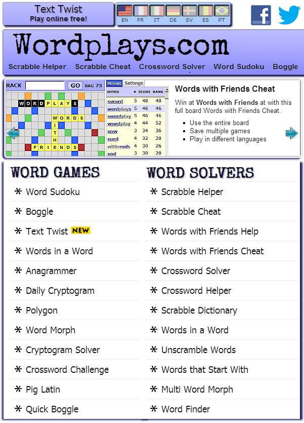 Wordplays